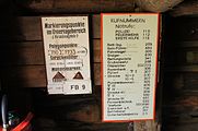Knappenrode -Bergmannische Hinweisschilder