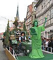 Kirmes parade Mühlhausen (Thuringia)