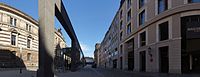 Salzgasse Dresden mit Albertinum und Polizeipräsidium