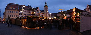 Weihnachtsmarkt in Freiberg