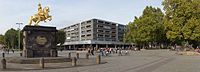 Goldener Reiter & Plattenbau