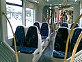Intérieur d'une rame Avanto destinée à la ligne du Tram-Train Mulhouse-Vallée de la Thur. Exposée devant la gare de Mulhouse-Ville en avant-première