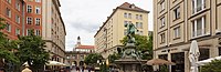 Gänsediebbrunnen in Dresden