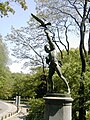 The Falconer by George Blackall Simonds, in Central Park.