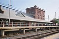 View of station from across the westbound platform