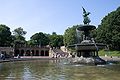Angel of the Waters Fountain and Bethesda Terrace, Central Park.