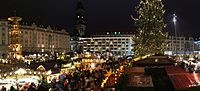 Striezelmarkt auf dem Dresdner Altmarkt